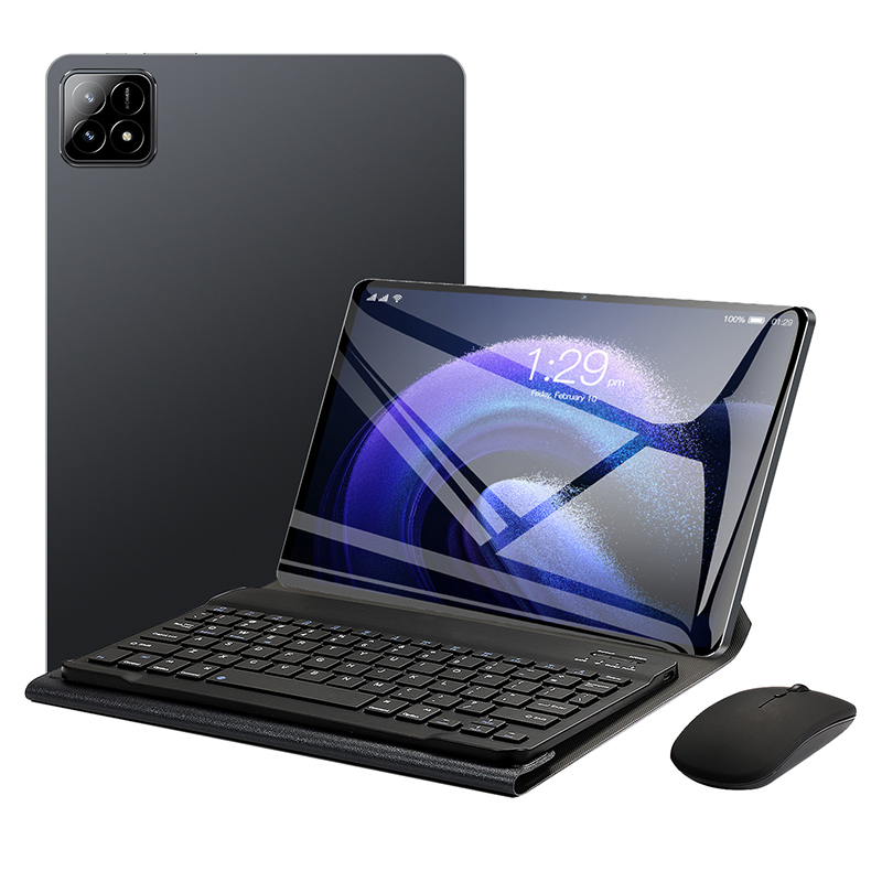 New Tablet PC 10.1 Inch Pad 6S Pro 2GB+32GB RAM Android 10 for Office Learning MTK6737 16+32MP Camera Quad-core Dual SIM Card Tablet PC