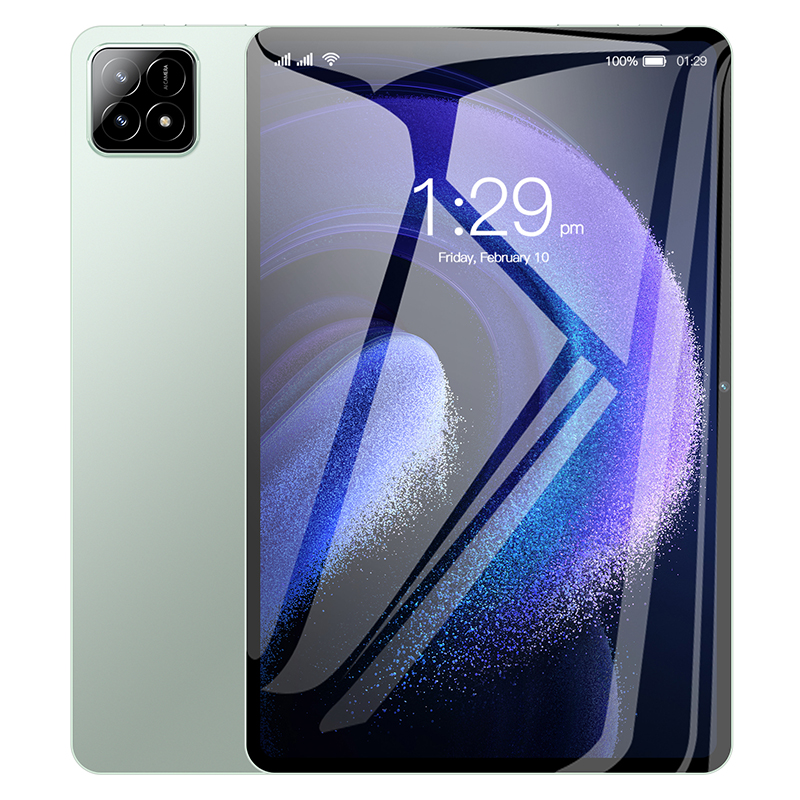 New Tablet PC 10.1 Inch Pad 6S Pro 2GB+32GB RAM Android 10 for Office Learning MTK6737 16+32MP Camera Quad-core Dual SIM Card Tablet PC