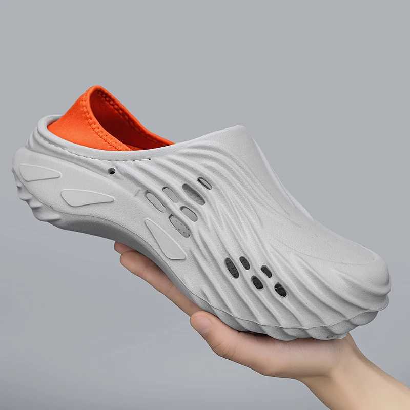 Beach Slippers Crocs Literide White Orange Garden Clogs Vs Beach