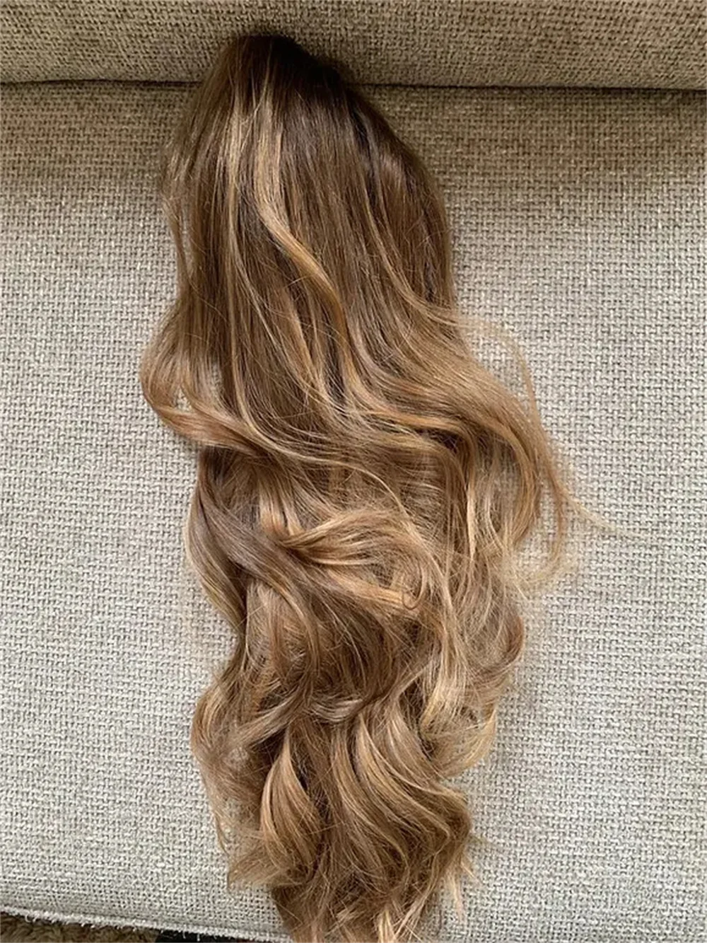 Blonde Loose Wave Lace Front Wig detail view 5