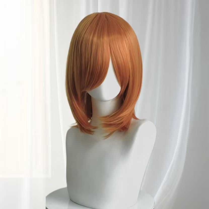 Cosplay wig bob style 40cm with side bangs medium-long detail view 1