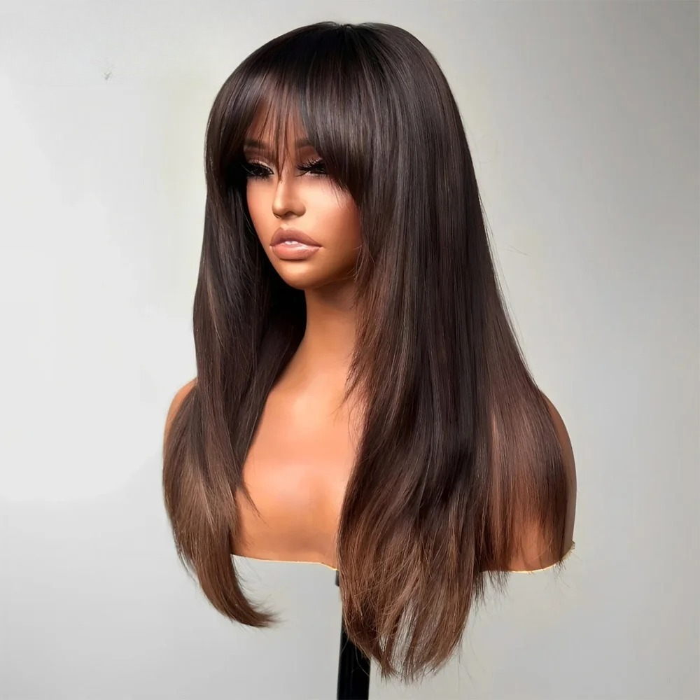 Chocolate Brown 200 Density 30 40 Inch Layered Cut Bone detail view 2
