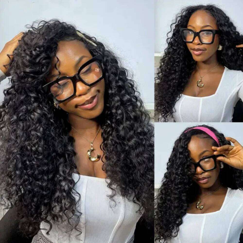 Deep Curly Wig 250 Density 3 In 1 Seamless Flip detail view 1