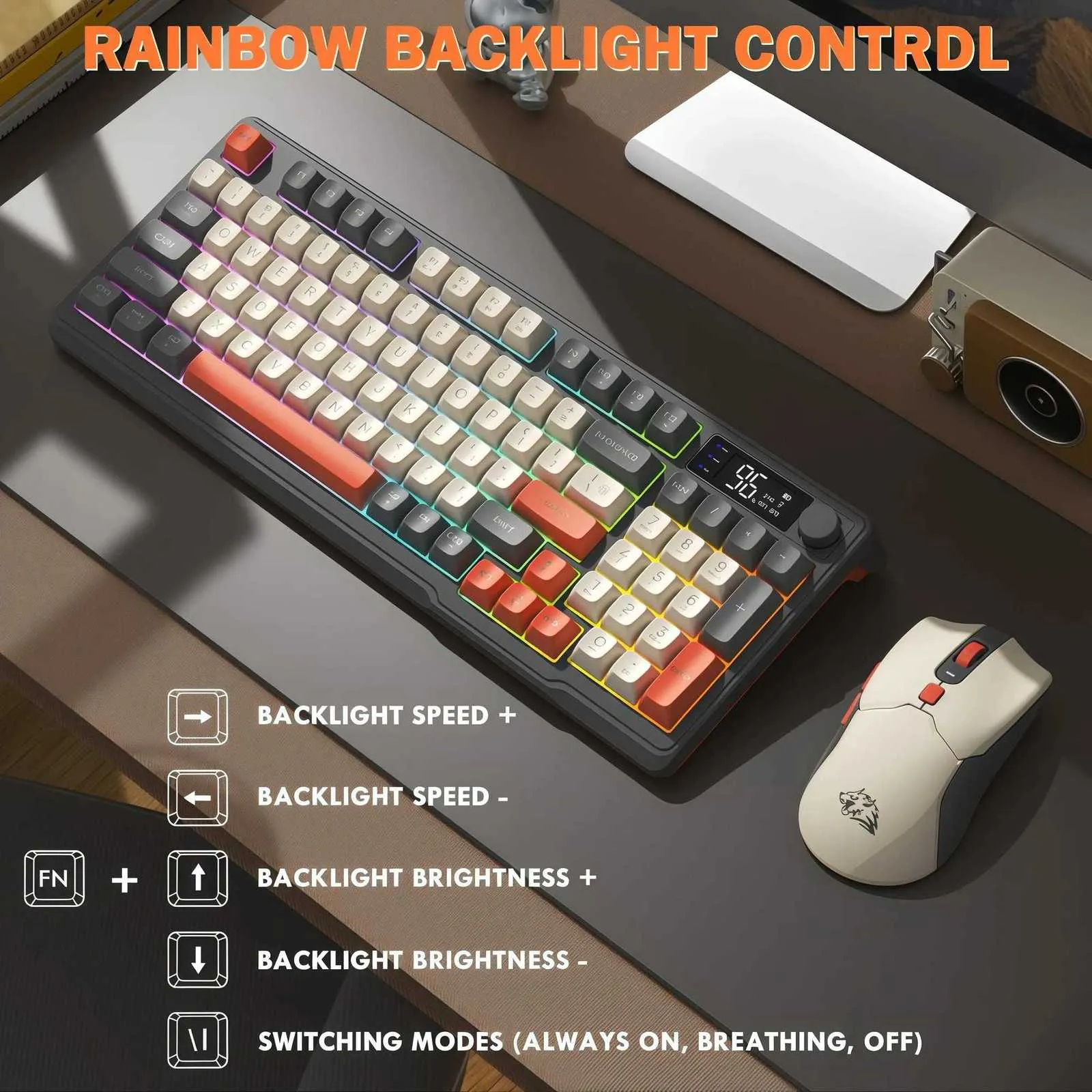 Wireless Gaming Keyboard And Mouse Combo, Dual Mode... From Uk_bristol ...