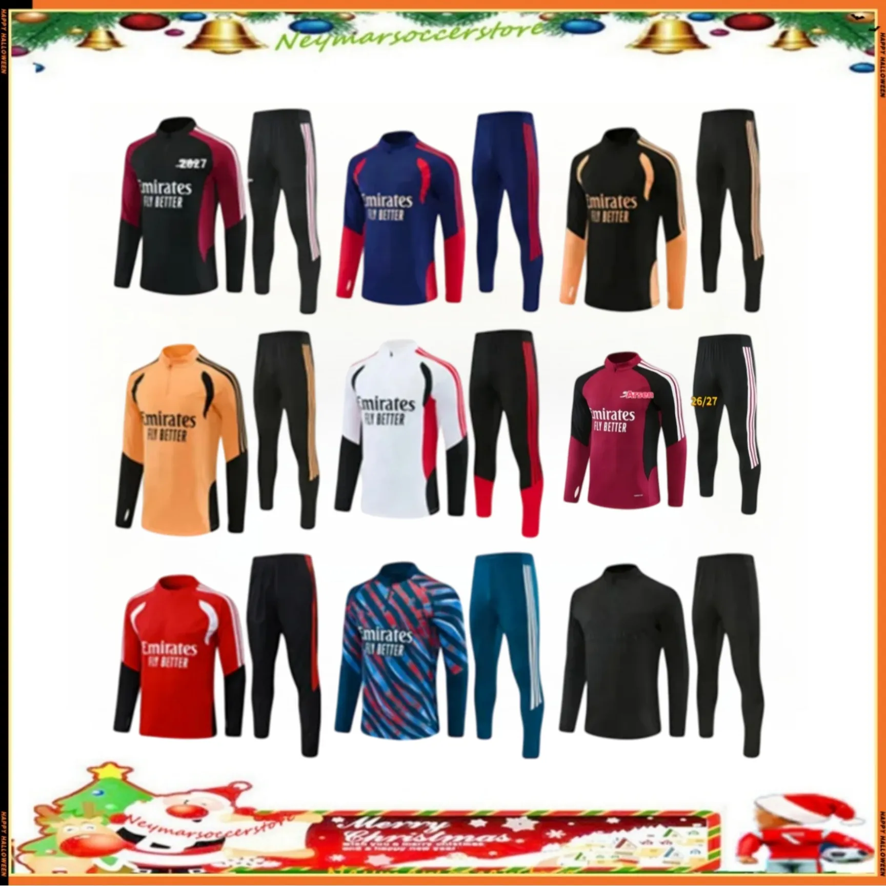 2026 2027 PEPE SAKA Arsenalyr Tracksuits Sets Men From