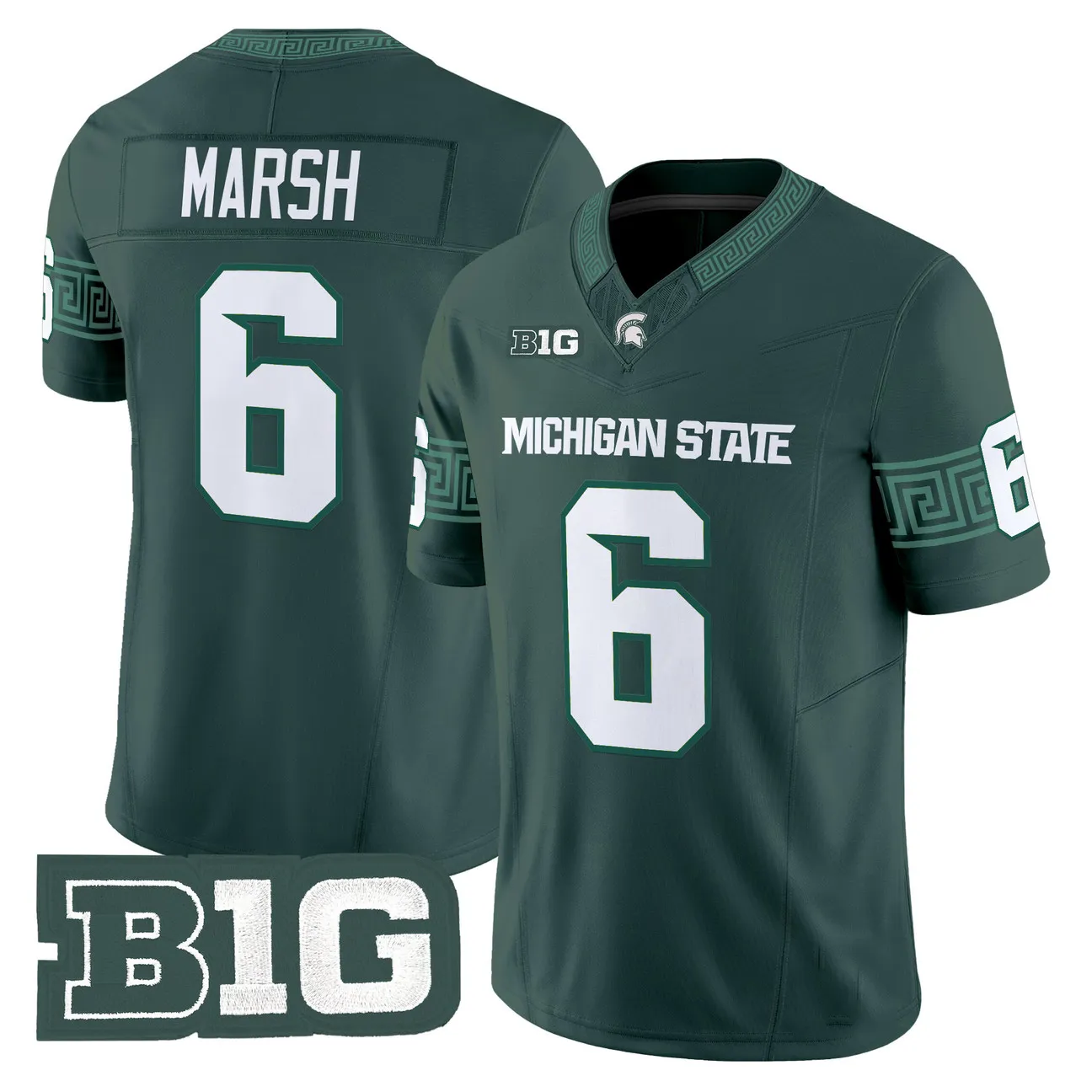 2026 Michigan State Spartans Dhgate Football Shirts From