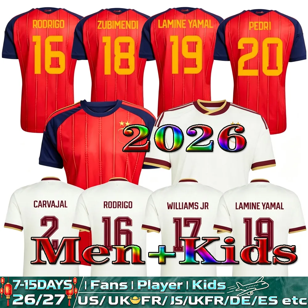 Spain National Team Football Shirt 2026, Retro Style From