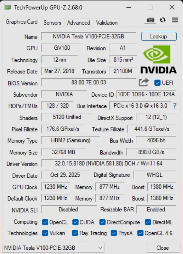 Interface Card Hs Code Tesla VIe 32GB GPU Graphics Card Original... From Chineseshop2026, $623 ...