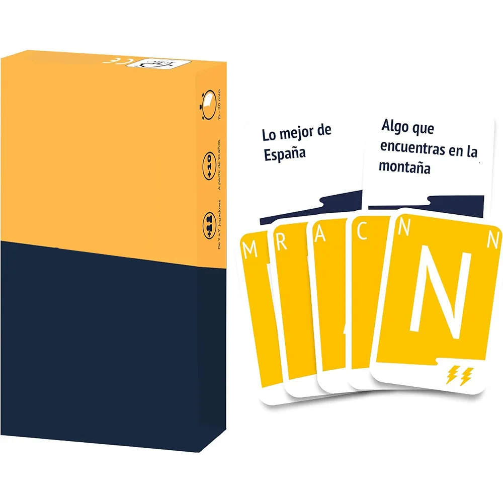 Word Card Speed Thinking Game, Family Tabletop Letter... From Monono93 ...