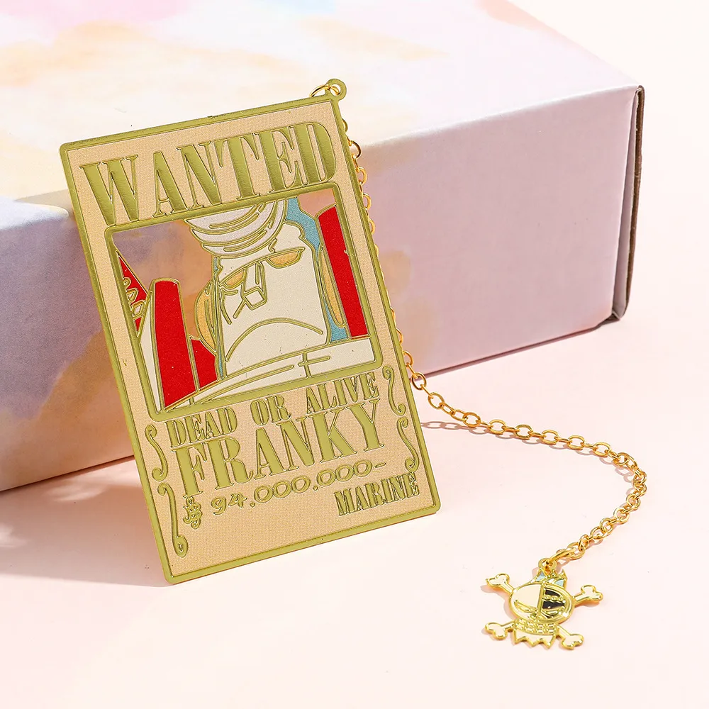 Creative Wanted Poster Bookmark, One Piece Anime... From Jersey_customs ...