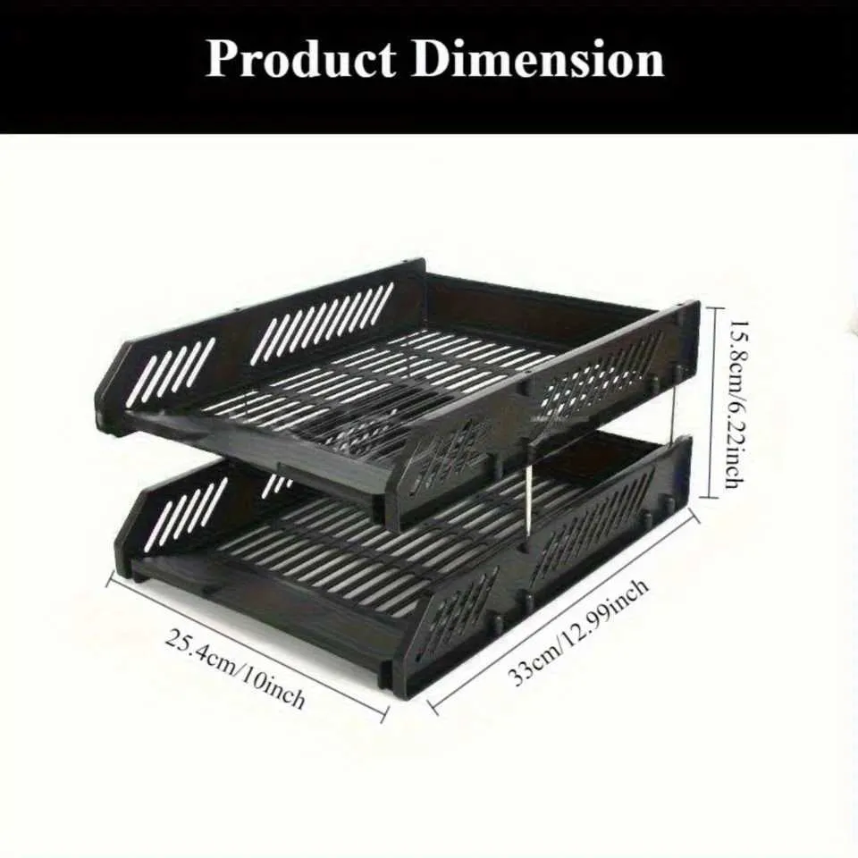 2 Tier Multicolor Storage Rack Durable Desktop... From Uk_leeds, $9.66 ...
