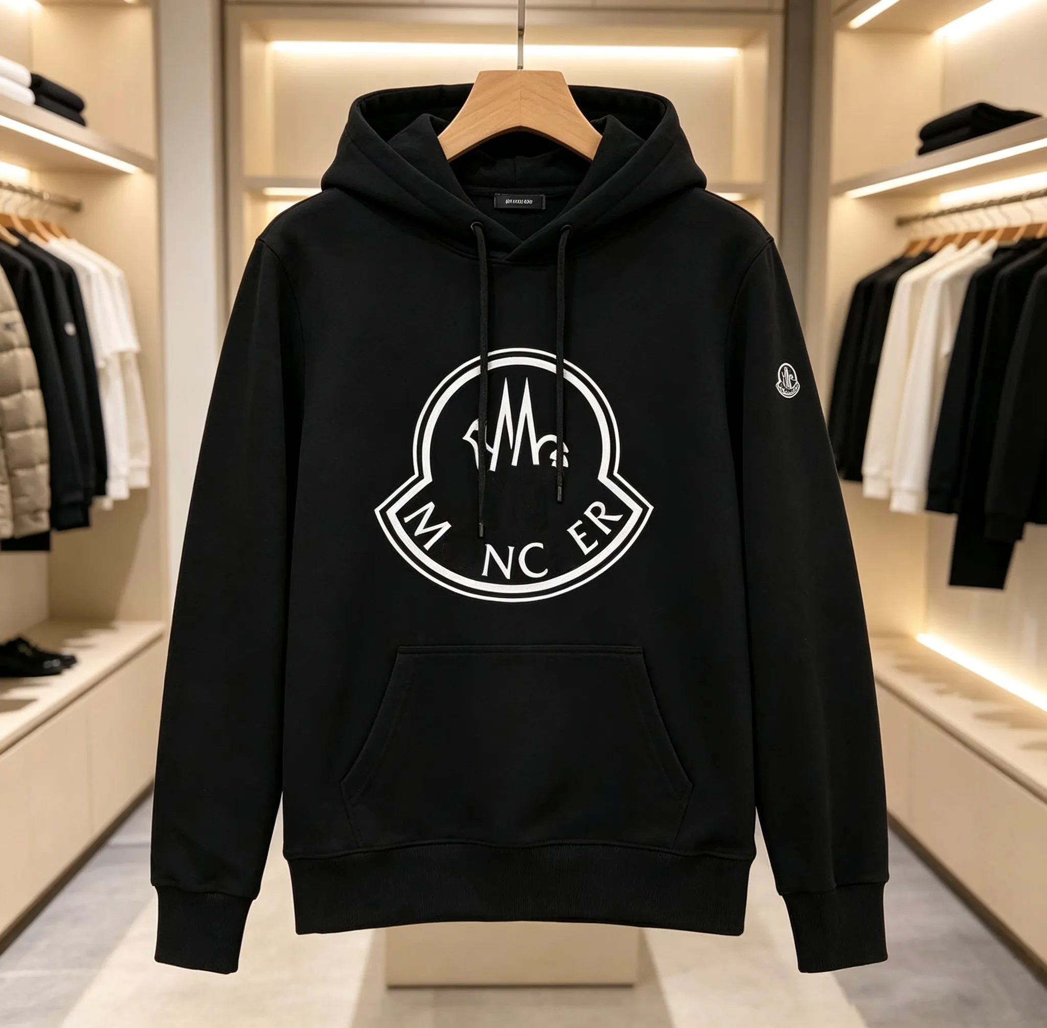 Printed Pattern Men's Hooded Printed Sweatshirt ... Men's Sweatshirt ...
