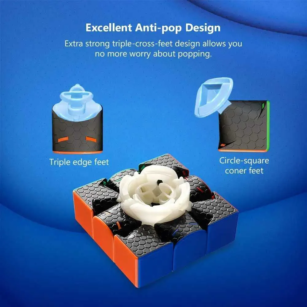 Sticker Less Cube GAN 356 Stickerless 3x3 Speed Cube, Professional... From Kaffeina, $7.3 ...
