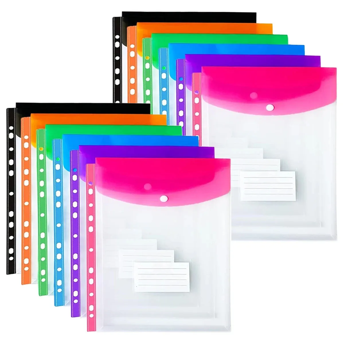 File Holder Binder Dividers With Snaps, 6... | DHgate.Com