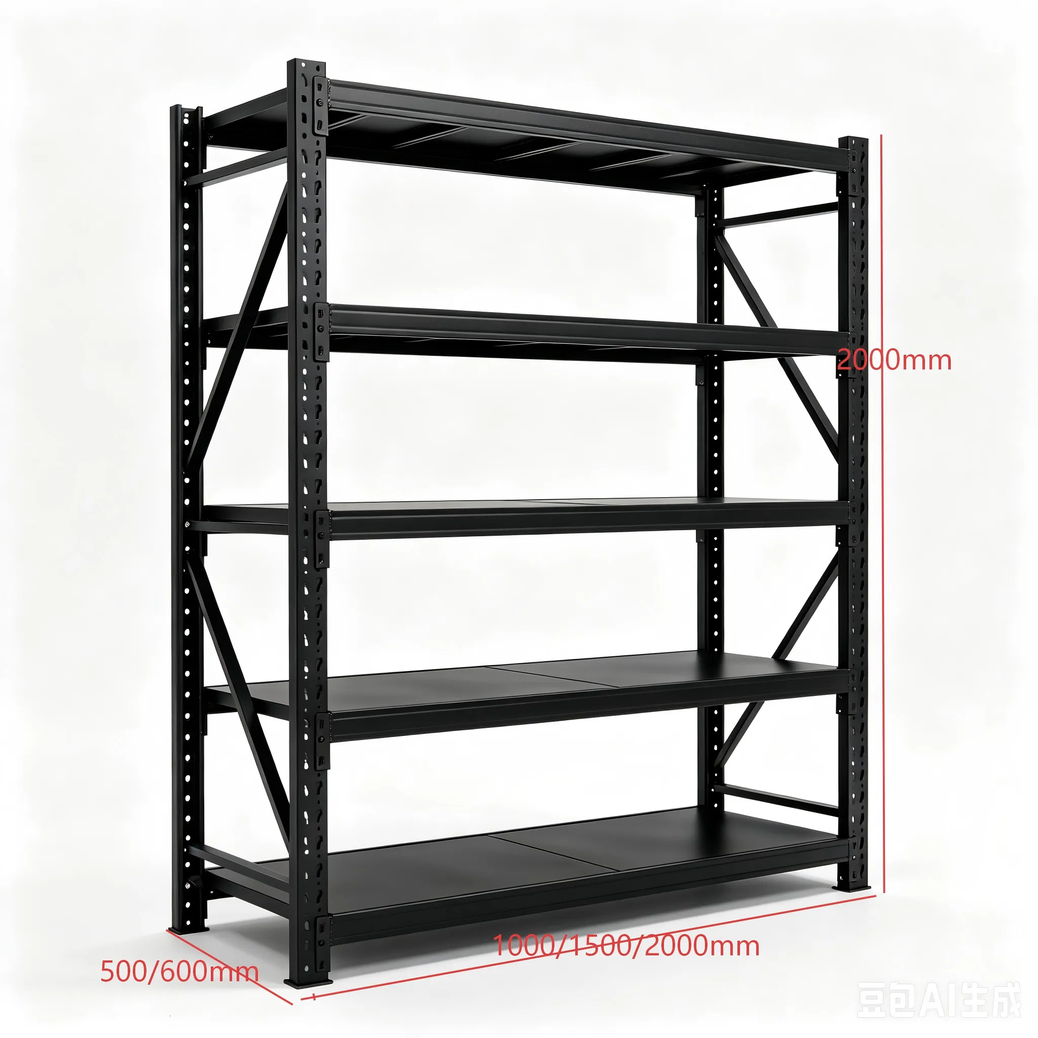 Commercial Grade Heavy Duty Iron Steel Storage Rack ... From Whckjznjj ...