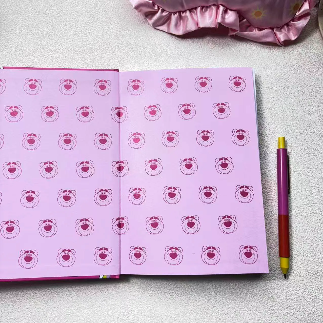 Cute Strawberry Bear Cartoon Student Notebook, A5... From Disneyfashion ...