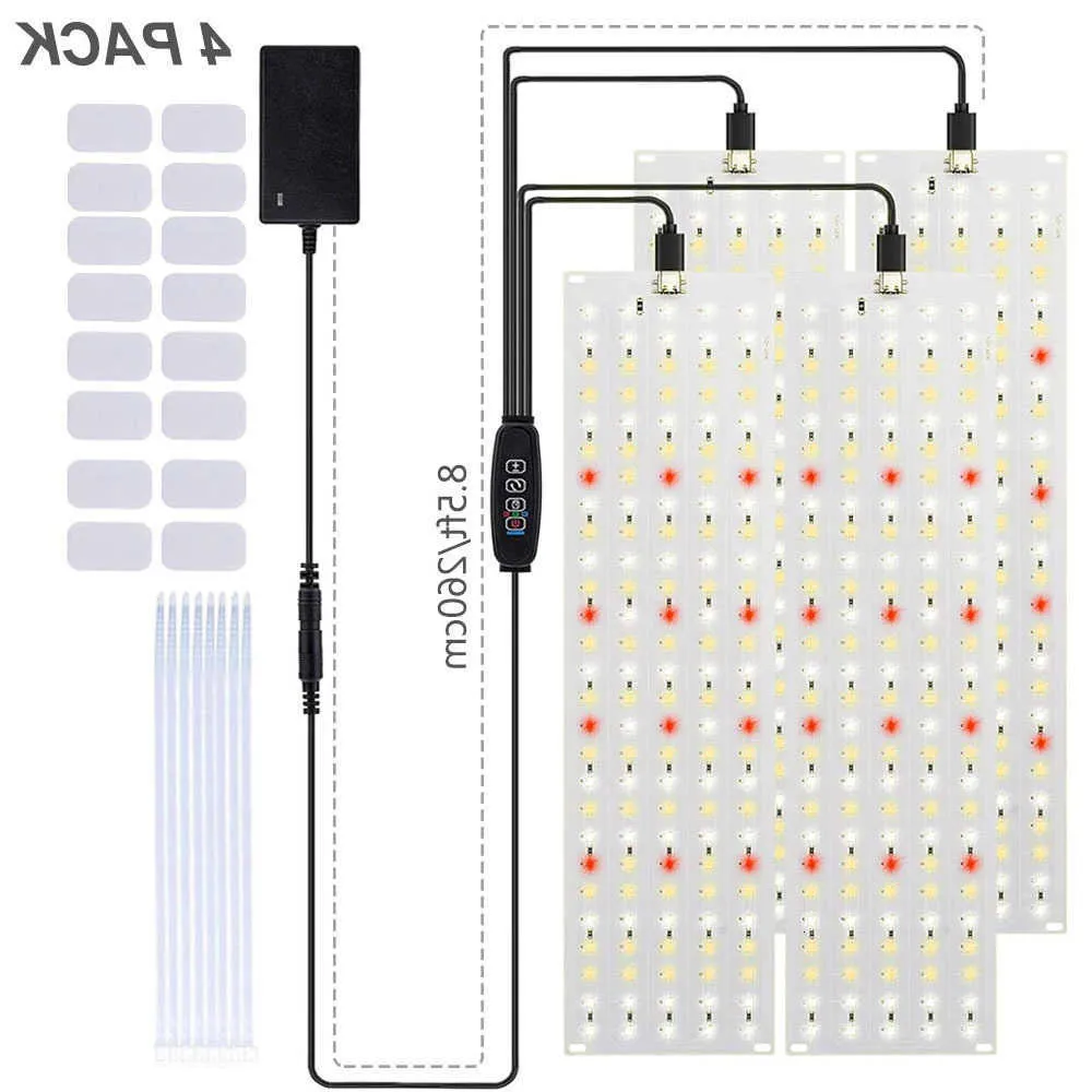 12V Ultra Thin LED Grow Light Panel, Full Spectrum... From Riseshine01 ...
