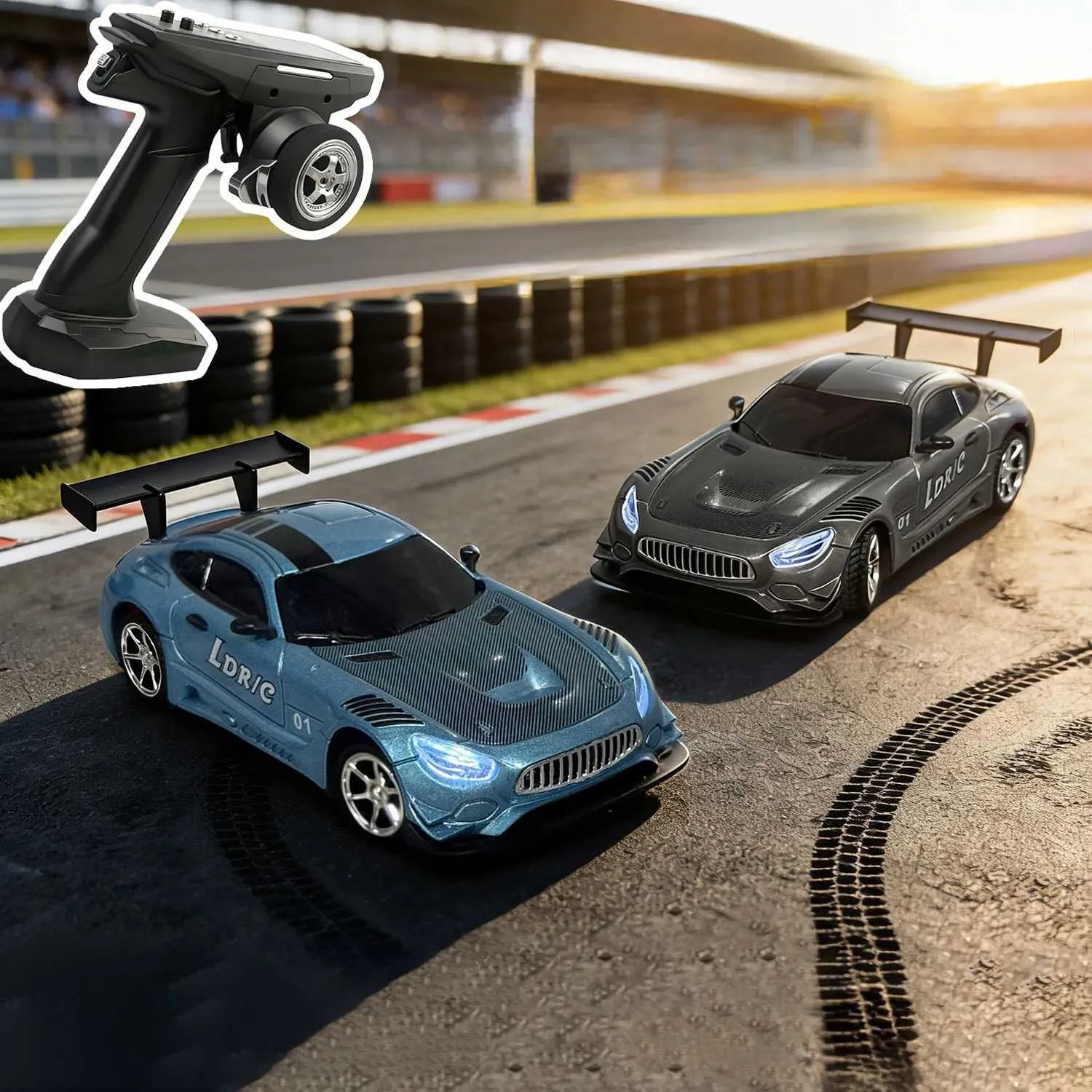 Electric RC Car 1/43 Scale Radio Controlled Drifting... From Fedella ...