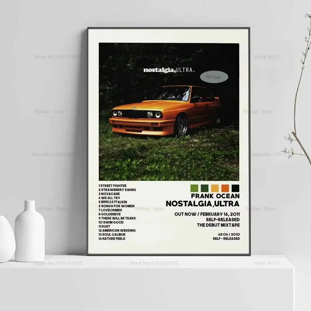Two Option Guide Poster Blonde Ocean Nostalgia Ultra Music Album Poster... From Alvarado113, $7 ...