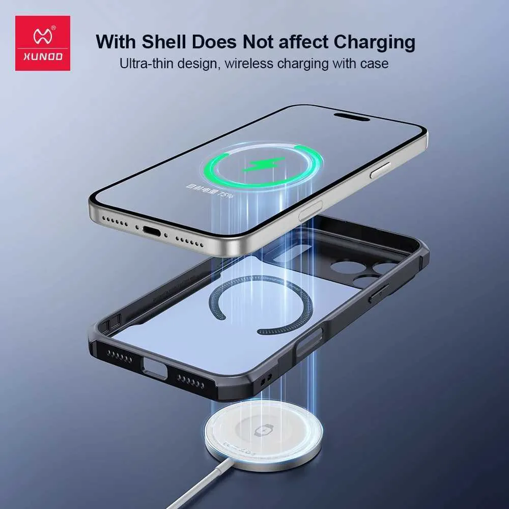 Magnetic Shockproof Phone Case For IPhone 13, 12, 14,... Phone Cases ...