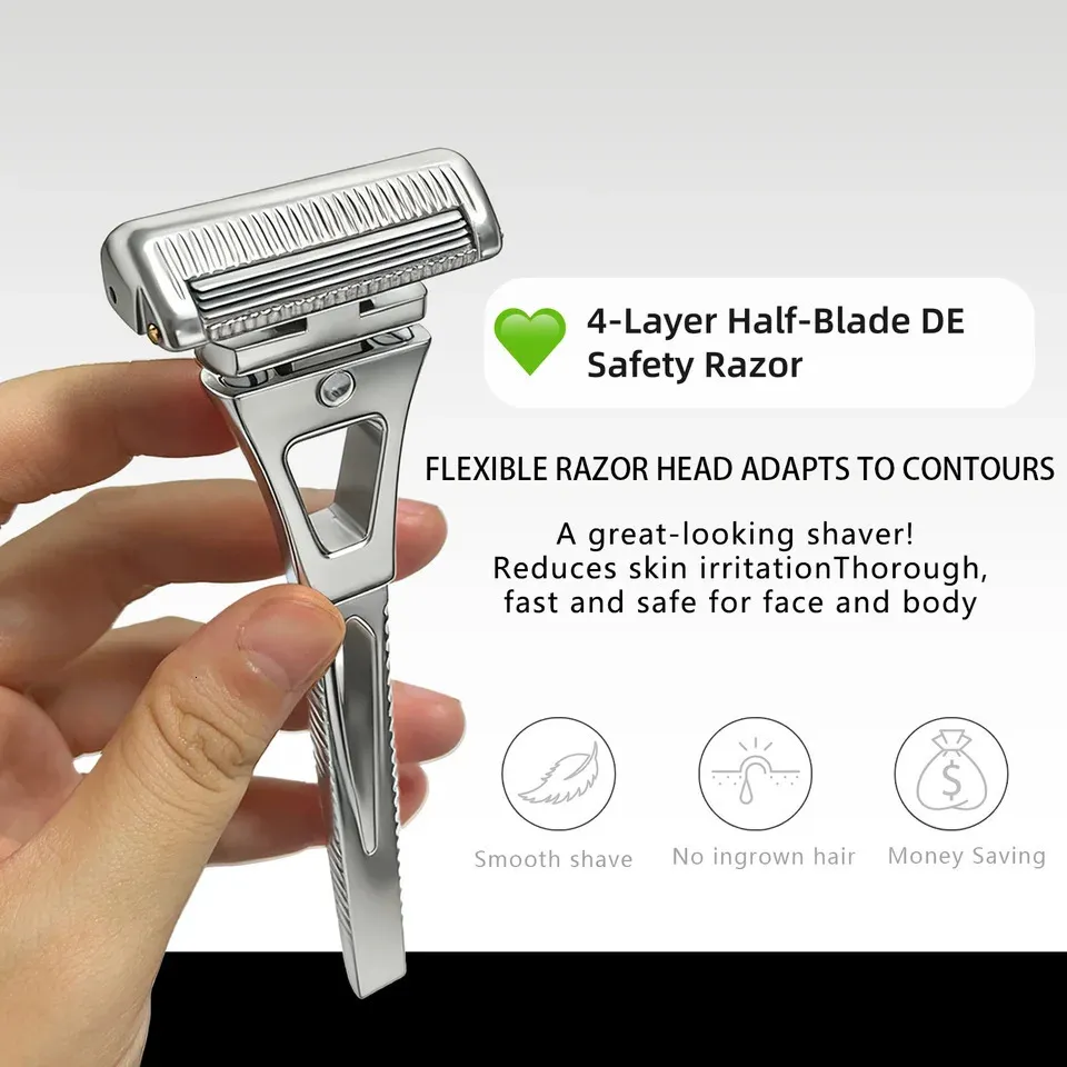 4Layer HalfBlade DE Safety Razors Precision Shave... From Bong06, $70. ...