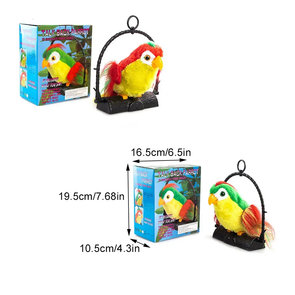 Peluche de loro parlante más adorable. Peluche de mascota parlante que repite lo que dices. Mueve las alas. Peluche electrónico interactivo con forma de disco Peluche de loro parlante más adorable. Peluche de mascota parlante que repite lo que dices. Mueve las alas. Peluche electrónico interactivo con forma de disco