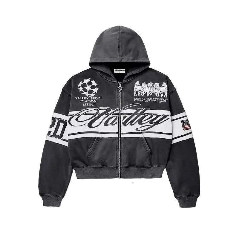 Y2K Graphic Zip Up Hoodie, Retro Camouflage Print... From 