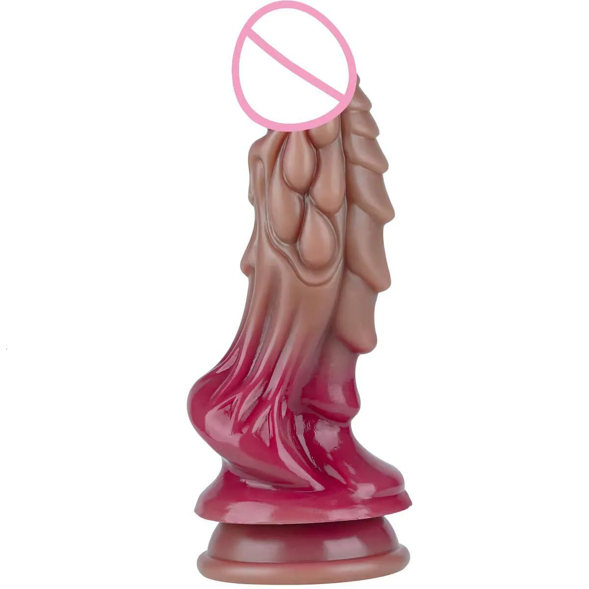 YAQU Realistic Special Shaped Dildo Giant Silicone... From 39,51 €
