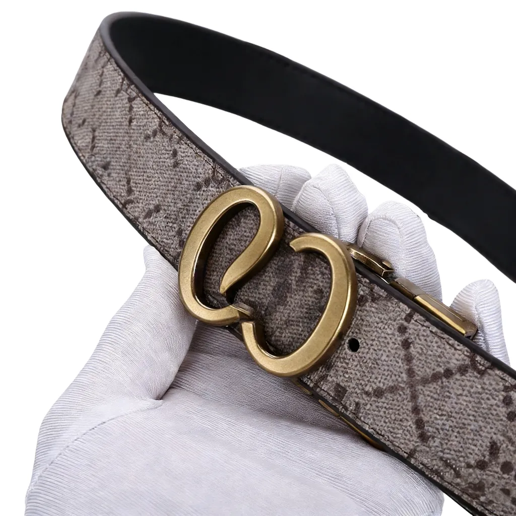 Reversible PU Leather Belt with Smooth Alloy Copper Buckle  display picture 2