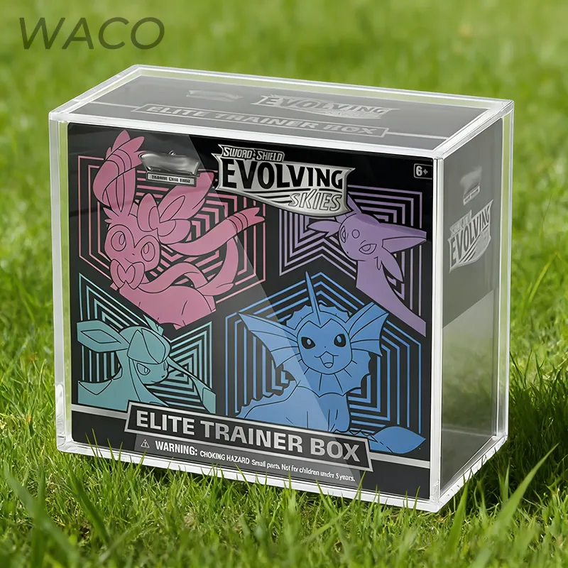 WACO PTCG ETB Acrylic Display Case PKMN Game Cards... From 6,36  | DHgate