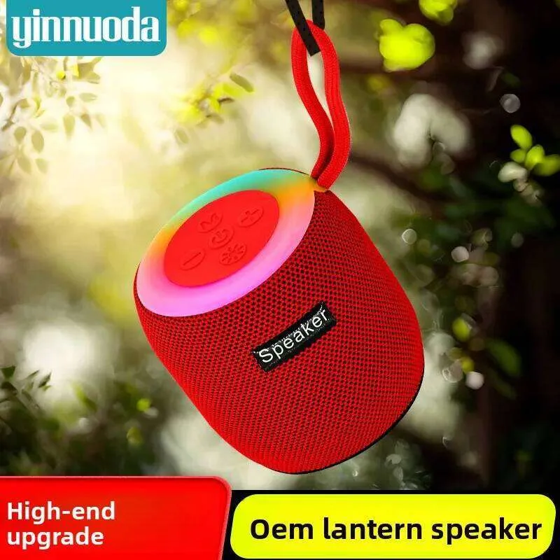 Mini Portable Wireless Bluetooth Speaker with Card Slot, Colorful LED ...