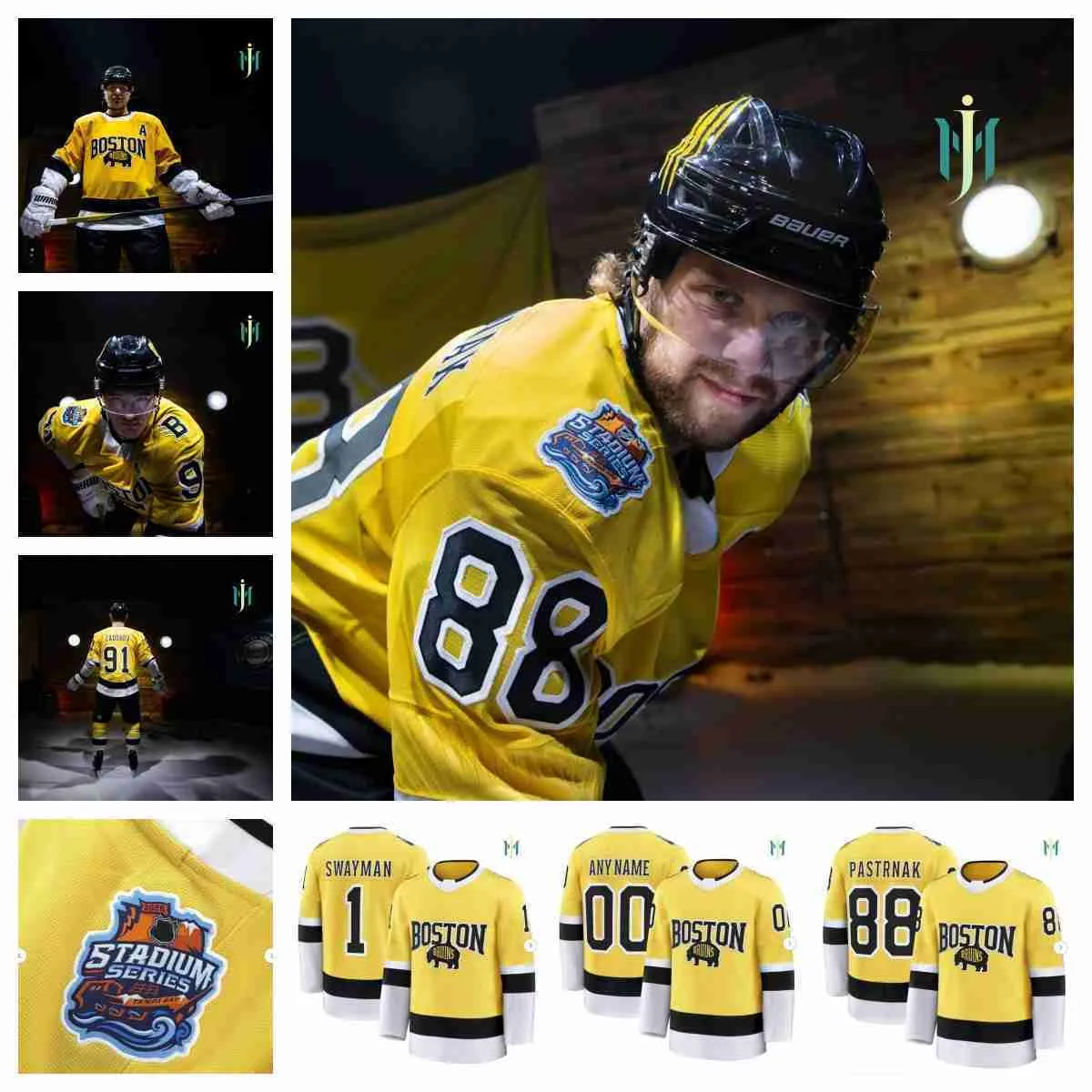 希少 BAYERN MÜNCHENシュバインシュタイガー ゲームシャツ Men's Full Sleeve Polyester Hockey Jersey 2026 Marat Khusnutdinov