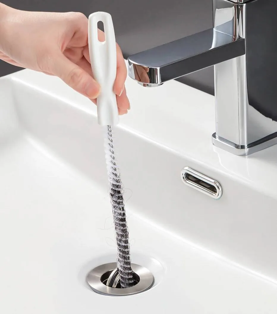1/Kitchen Cleaning Hook Bendable Pipe Cleaner Sticks for Bathroom and ...