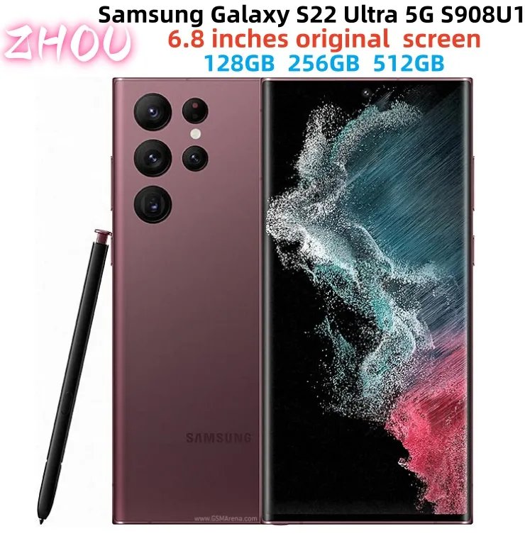 Samsung Galaxy S22 Ultra Refurbished Smartphone  From Zhou0214