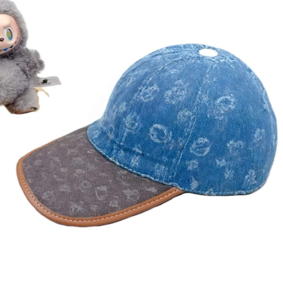 Luxury Leather Embossed Cowboy Soft Cap With Contrast... From ...