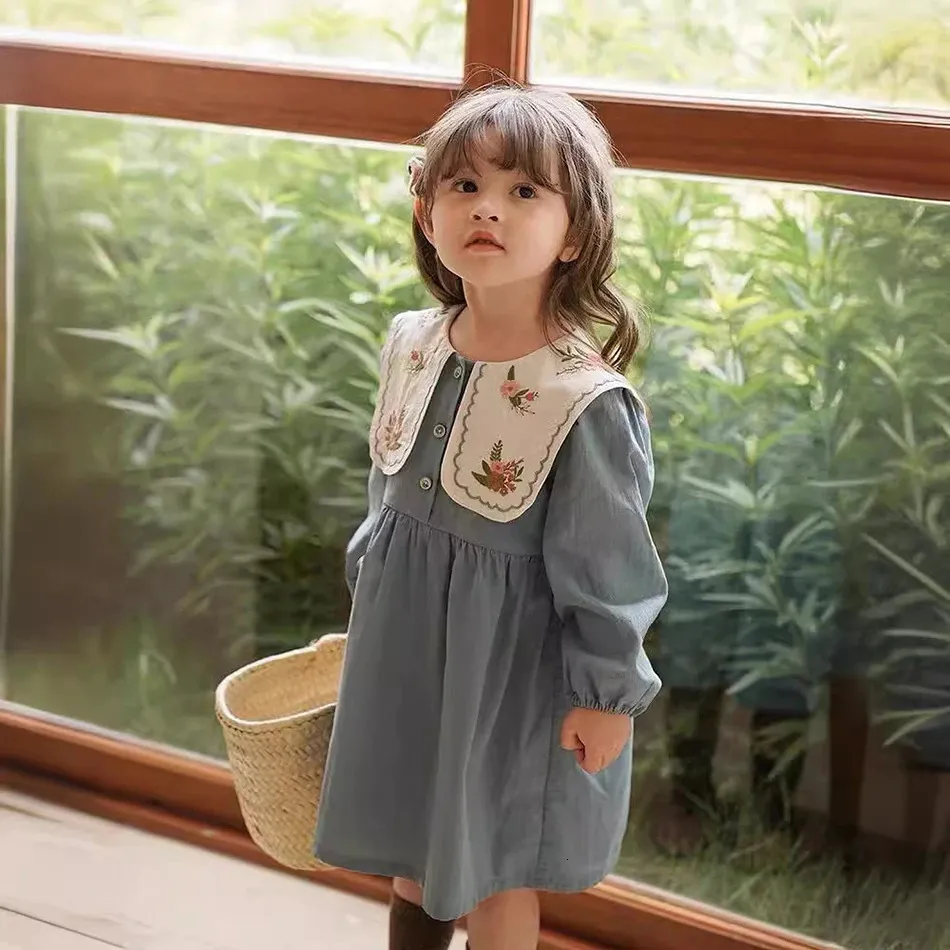 sachin and babi light blue dress Odeerbi Infant Girls Flower Embroidered Princess Ghana