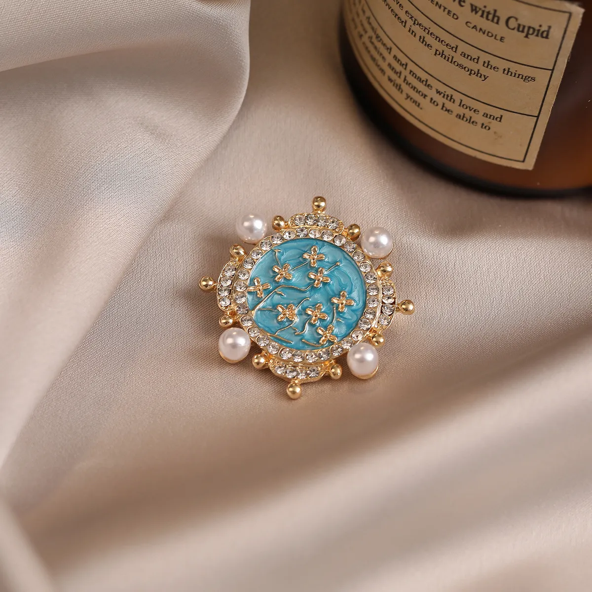 High End Luxury Apricot Blossom Brooch Unique... From Lxpang, $12.2 ...