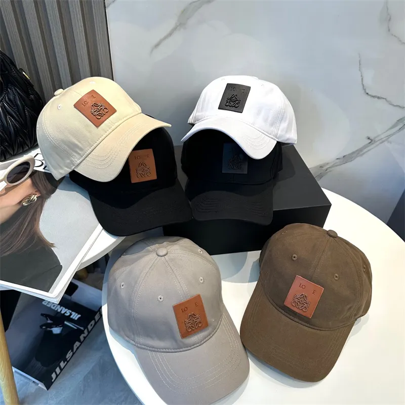 Classic Designer Luxury Canvas Baseball Caps High Quality Fitted Hats ...