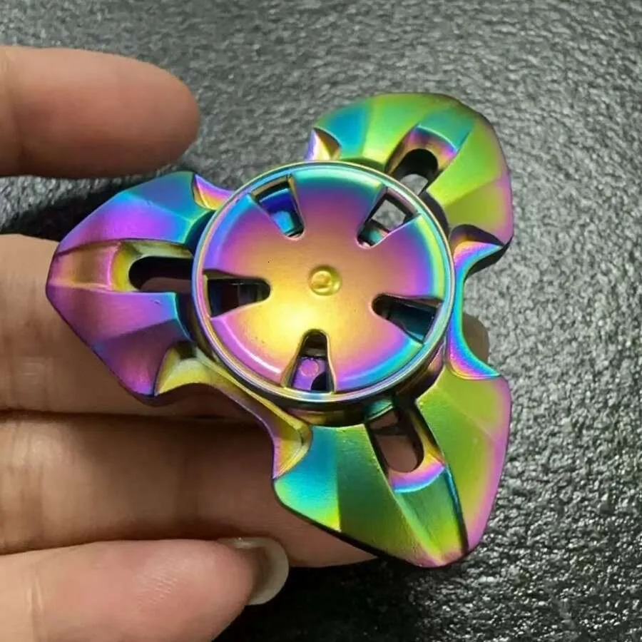Jouet de soulagement de stress - VGEBY - Gyroscope Fidget - Métal