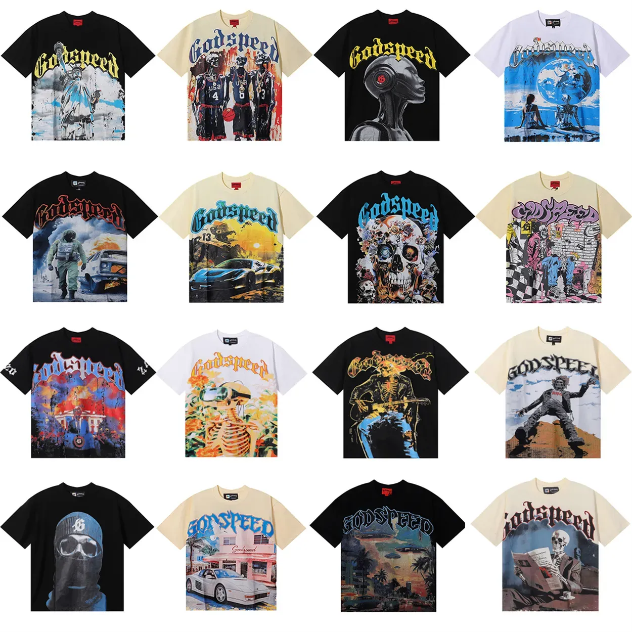 Wholesale God Speed Designer T Shirts Luxury Breathable... From ...