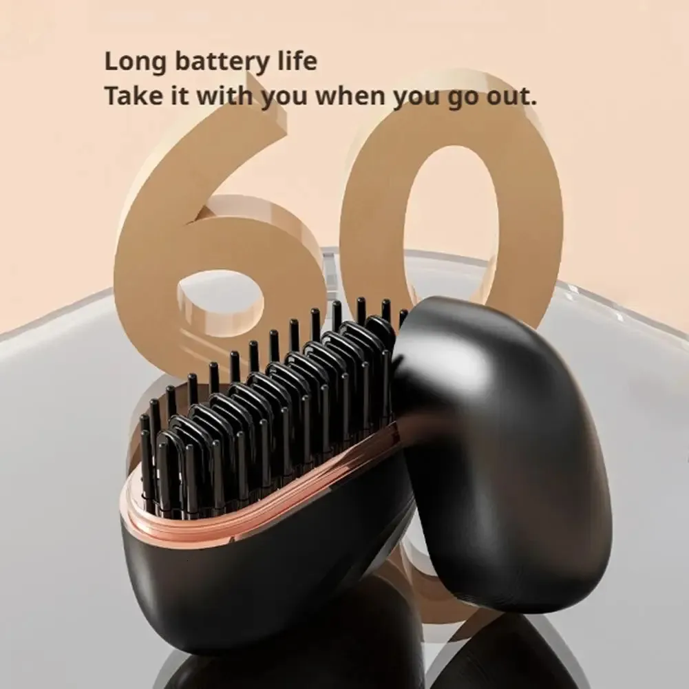Wireless Negative Ion Straight Hair Comb Mini From SG $16.86