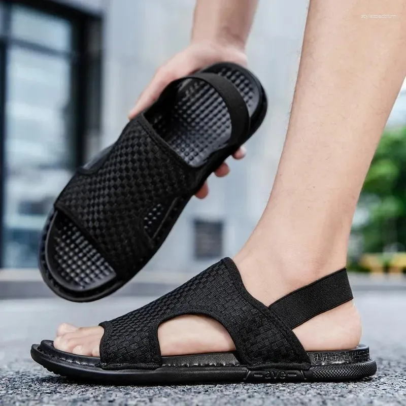 Comfortable Mens Summer Sandals Non Slip Beach Walking Shoes_voghion.com