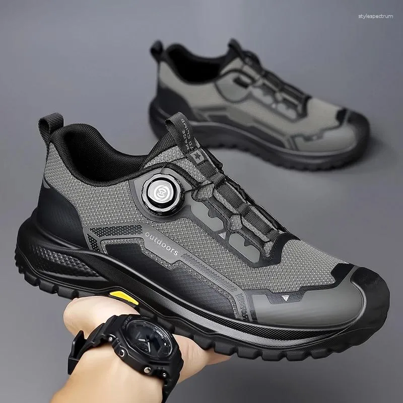 Comfortable Men's Casual Running Shoes Lightweight Mesh Trainers_voghion.com