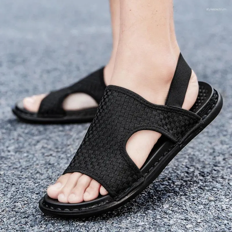 Comfortable Mens Summer Sandals Non Slip Beach Walking Shoes_voghion.com
