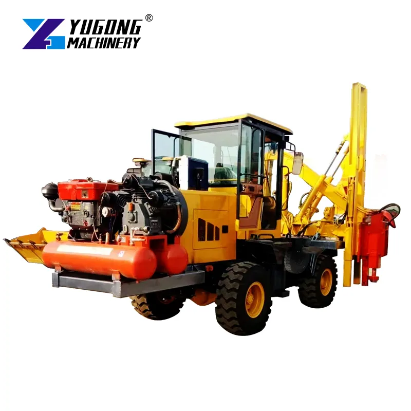 Advanced Automatic Pile Driving Rigs High Impact Force For Metal ...