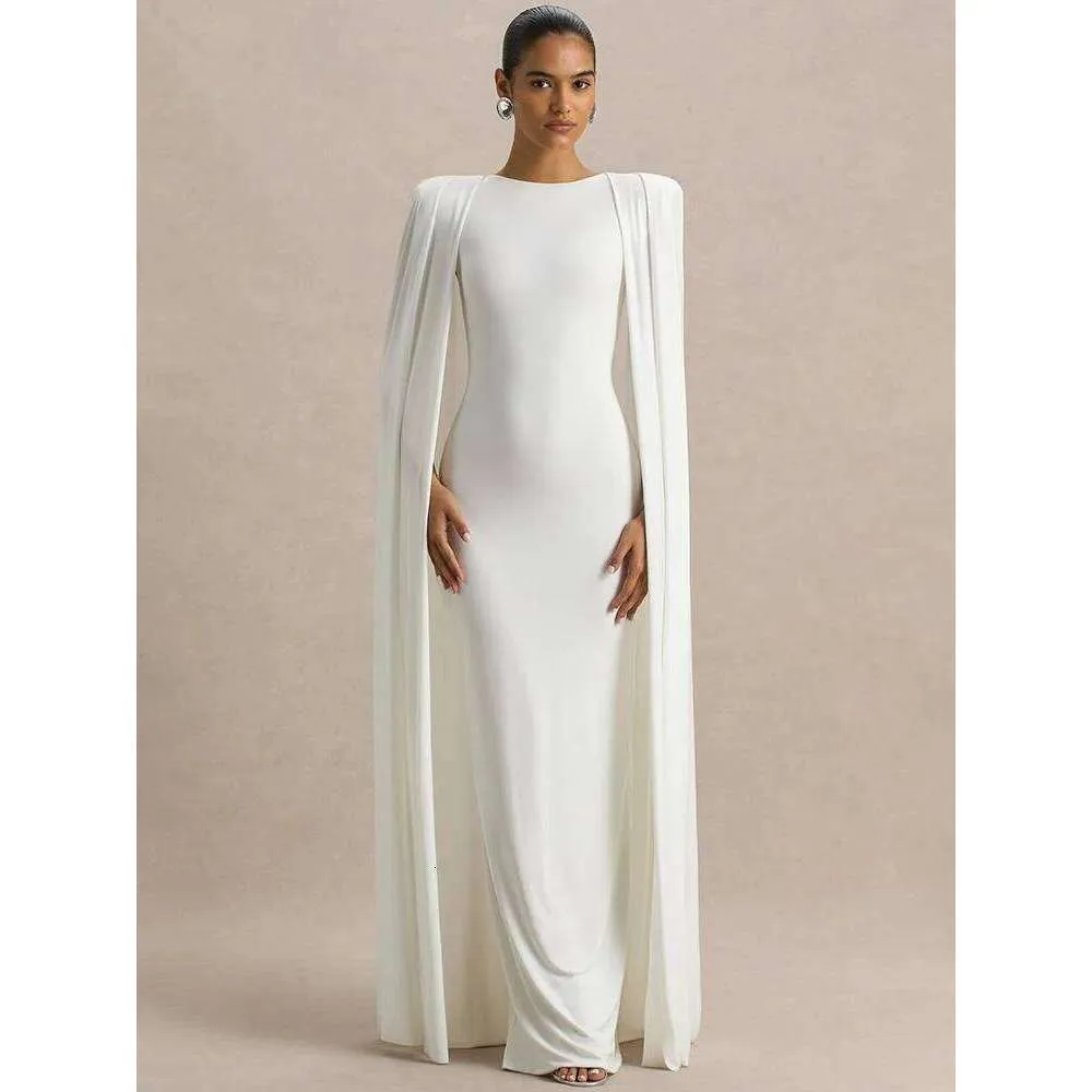 Mozision Cape Sleeve Sexy Maxi Dress Women Gown... From 27,81  | DHgate