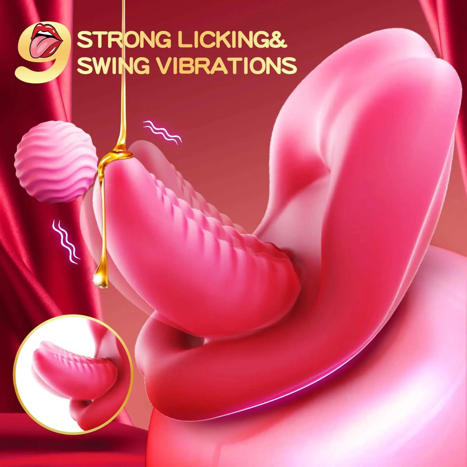 Tragbarer Zungenvibrator Fr Frauen, Hschen,... Von 11,78  | DHgate