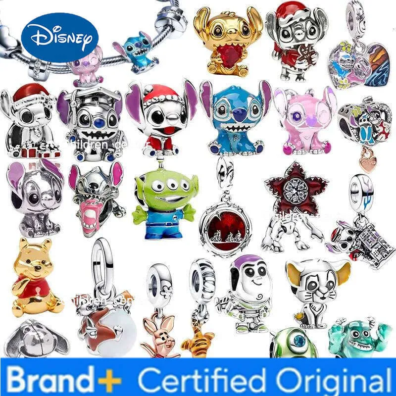 Disney Stitch Pandora Stitch Bracelet And Necklace... 