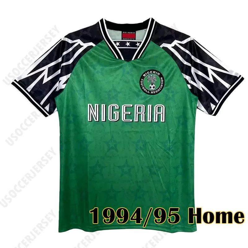 Maillot rétro du Nigéria 1998 – Fútbol Club Vintage
