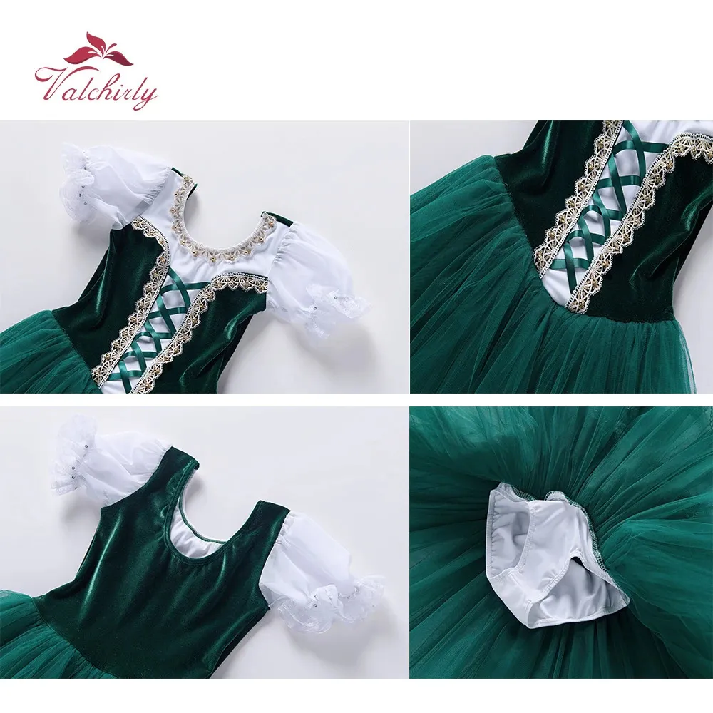 green ballet tutu dress Ballet Tutu,Classical Pancake tu tu Dance Costume.Dress.Green Velvet.UK